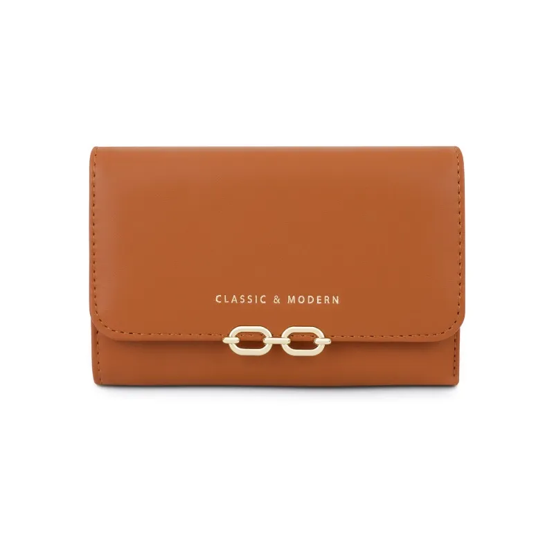 Najlepšia značková dámska ultratenká trojzložková peňaženka na karty