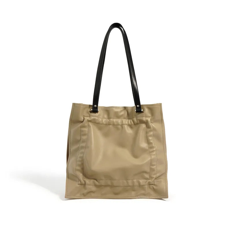 Mäkká kožená hobo taška