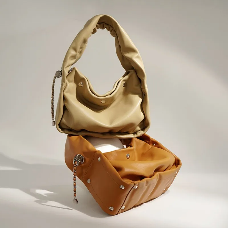 Štýlová značková mini kožená crossbody kabelka